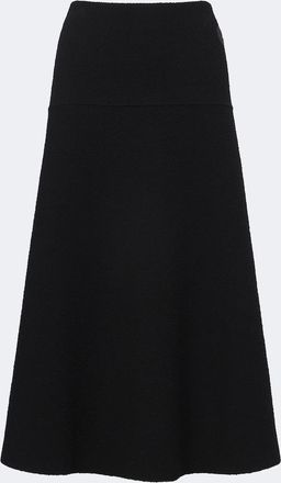 Moncler Knitted wool-blend skirt