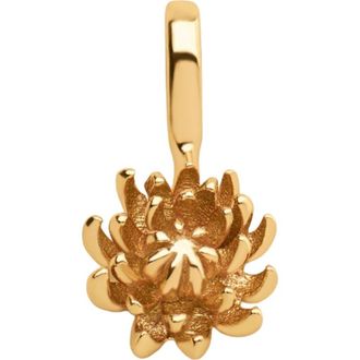 Made by Mary November Birth Flower Charm in Gold Vermeil at Nordstrom