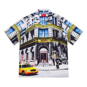SUPREME 190 Bowery Rayon S/S Shirt Multi-Color SUP-SS21-825