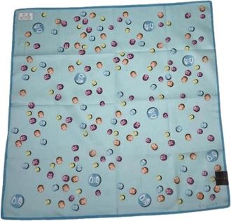 Celine Pre-owned Scarves, female, Multicolor, Size: ONE SIZE Pre-owned Silk Scarf