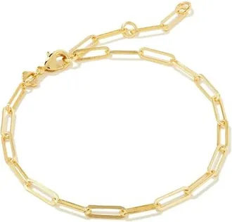 Kendra Scott Courtney Paperclip Bracelet
