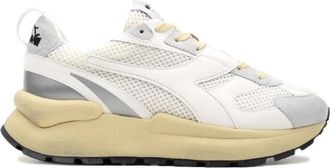 Diadora Witte Urban Mercury Elite Sneakers - Dames - Sneakers - Wit - 36 EU - Leer - Schoenen