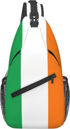 Generic Ireland Irish Flag Chest Bag Trendy Crossbody Bag Anti Theft Crossbody Bags For Traveling Runner Women