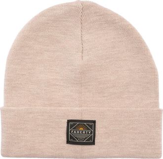Faherty Workwear Merino Wool Beanie in Oatmeal Heather at Nordstrom Rack