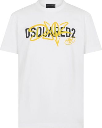 Dsquared2 White Crew Neck T-Shirt