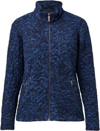 Ivanhoe of Sweden Tuva Jaquard Wolljacke f&uuml;r Damen | blau