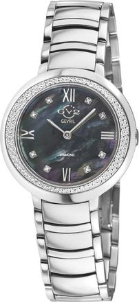 Gevril Group Amalfi Diamond Mother of Pearl Dial Ladies Watch 14101B