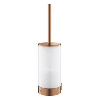GROHE Selection Toiletborstelhouder - wandmontage - rond - open - brushed warm sunset (koper)