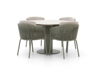 Hartman Hartman Sevilla/Girona &oslash; 120cm dining tuinset 5-delig