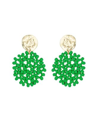Eyecandy LA Eye Candy La Nicole Seed Bead Drop Earrings