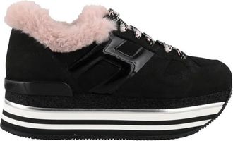 Hogan Ladies Black Sneakers, US Size 4.5