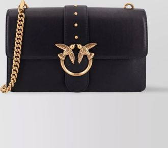 Pinko love bag one leather shoulder bag
