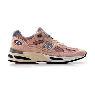 New Balance Made in UK 991v2 - Heren - Sport - Roze - Maat: 42 1/2 EU Leer