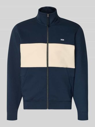 Helly Hansen Sweatjacke mit Label-Patch Modell KOSTER in Marine, Gr&ouml;&szlig;e XXL