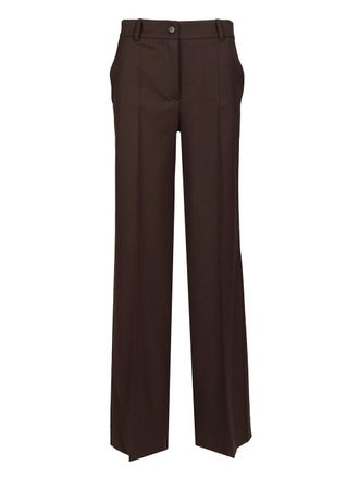 P.A.R.O.S.H. P. A.R. O.S. H.-Palazzo Trousers Marrone-Donna