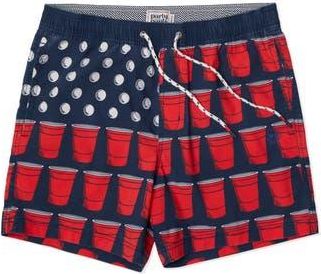 Party Pants Weekend Send Swim Trunks in Navy at Nordstrom Rack, Size X-Small