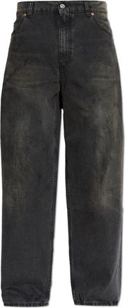 Our Legacy Vast Cut Car Repair Wash - Heren - Regular Fit Jeans - Zwart - W30 - Katoen - Jeans
