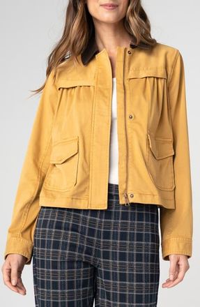 Liverpool Collar Swing Jacket in Gold Rush at Nordstrom, Size X-Large