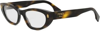 Fendi Stijlvol Model Schoudertas - unisex - Brillen - Bruin - 53 MM - Accessoires
