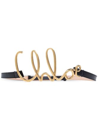 Chlo&eacute; Chlo&eacute; Iconic Leather Belt