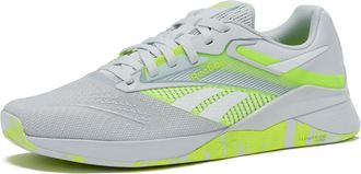 Reebok Unisex Nano X4 Sneaker, Moon Digital Lime Footwear White, 11.5 UK Men/ 12 UK Women