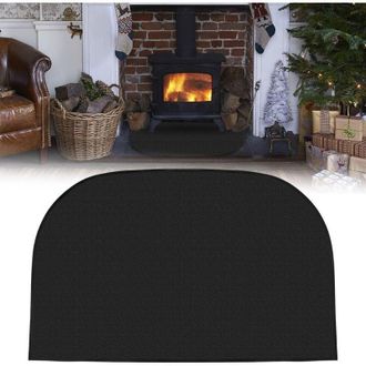 OEM Alfombrilla Para Chimenea, 19,7 X 39,4 Pulgadas, Alfombrilla Ign&iacute;fuga, Alfombrilla Para Chimenea, Estufa, Parrilla -crezuo