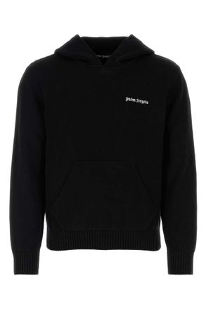 Palm Angels Black cotton sweatshirt
