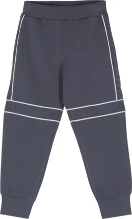 Emporio Armani Logo Joggers - male - Emporio Armani - Sweatpants - Blue - 12 Y - Kids