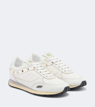 Valentino Garavani Zapatillas Stud Up de piel