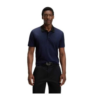HUGO BOSS Heren Regular Poloshirt (Donkerblauw)