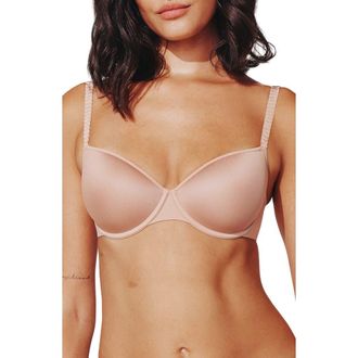 Thirdlove 24/7 Classic Underwire T-Shirt Bra in Taupe at Nordstrom, Size 36A1/2
