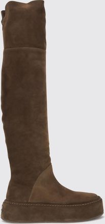 Casadei Stivali cuissardes in pelle scamosciata con gambale over-the-knee