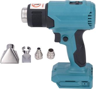 OEM Pistola De Aire Caliente Port&aacute;til Con Bater&iacute;a De Litio Recargable Para Cocinar Con Film Termoencogible (azul)