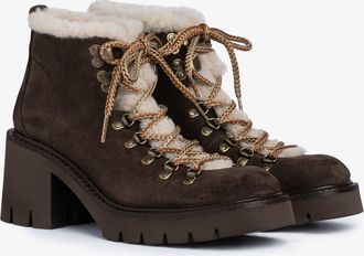 Pedro Garcia Fur brown suede boot | Zenit | Autumm - Winter 26 |
