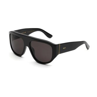 Retro Superfuture Sunglasses, unisex, Black, Size: 57 MM Biscotto XIO Sunglasses