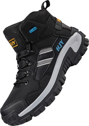 Generic Plush Warm Cotton Shoes Wear and Anti Boots Five Finger Cotton Shoes Outdoor Sports Shoes Mens and Womens Hiking Shoes Shoes Men Hiking (Black, 9.5)