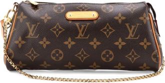 Louis Vuitton Eva Handbag Monogram Canvas clutch bag - Bruin