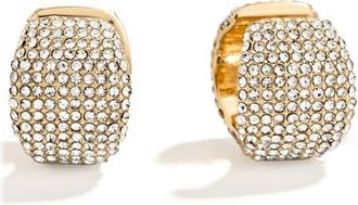 BaubleBar Whitney Pav&eacute; Crystal Stud Earrings in Gold at Nordstrom