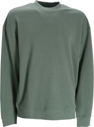 HUGO BOSS Felpa con stampa logo - Verde