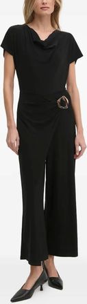 Joseph Ribkoff Tuta intera con fibbia - Nero