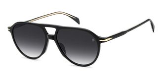 David Beckham DB 1218/S 807/9O Mens Sunglasses Black Size 56