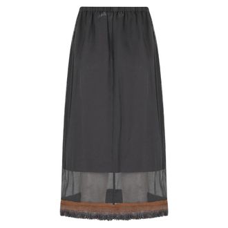 Tela Ophelia Skirt - - Skirts - Donna - Nero - S