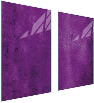 OEM Placa Protectora De Vidrio Para Estufa 75x52 Morada