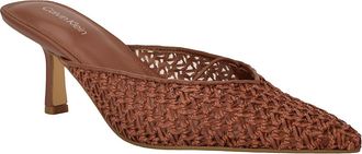 Calvin Klein Womens Womens Camilly Heel - Brown - 7H