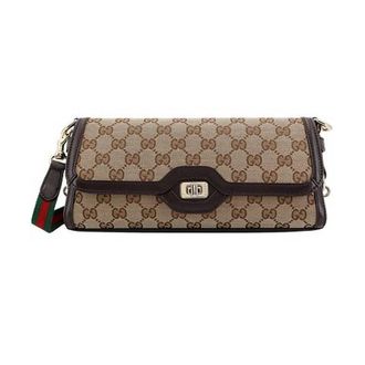 Gucci Original Gg Fabric Medium Luce Shoulder Bag
