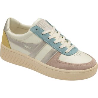 Gola Classics Grandslam Quadrant Sneaker in Offwhite/blossom/sil/lem at Nordstrom Rack, Size 6