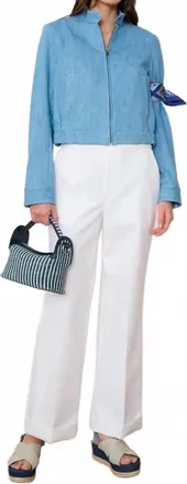 WE-AR4 Parker Pant In White