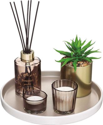 Atmosphera Estuche Regalo Atmosphera Vegetal Difusor Vidrio Oro Negro