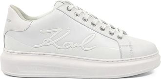 Karl Lagerfeld Sneakers met borduurwerk - Wit