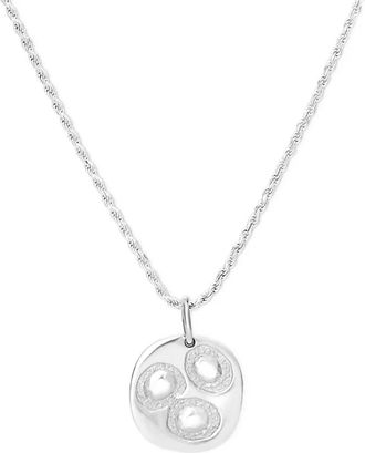 Bleue Burnham pendant-embellishment Necklace - Silver